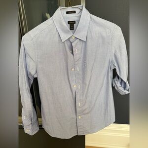 boys Blue Casual Button Down Shirt